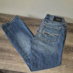 Ariat M4 Men's Relaxed Straight Leg Blue Jeans